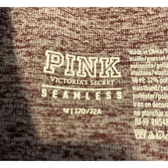 Victoria’s Secret PINK Seamless Workout Leggings | Size M - Picture 3 of 3